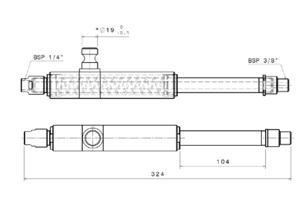 Spring Loaded Bracket Assy