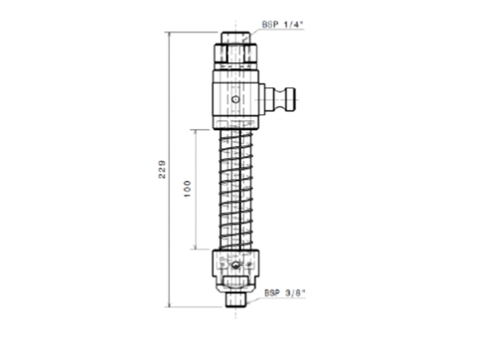 Spring Loaded Bracket Assy