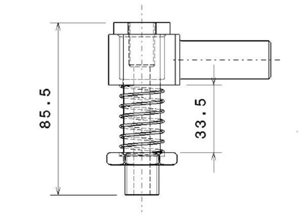 Spring Loaded Bracket Assy