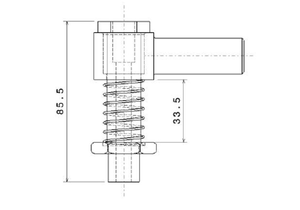 Spring Loaded Bracket Assy