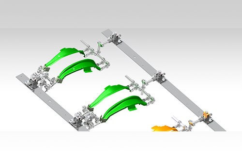 TRANSFER LINE FINGER TOOLING